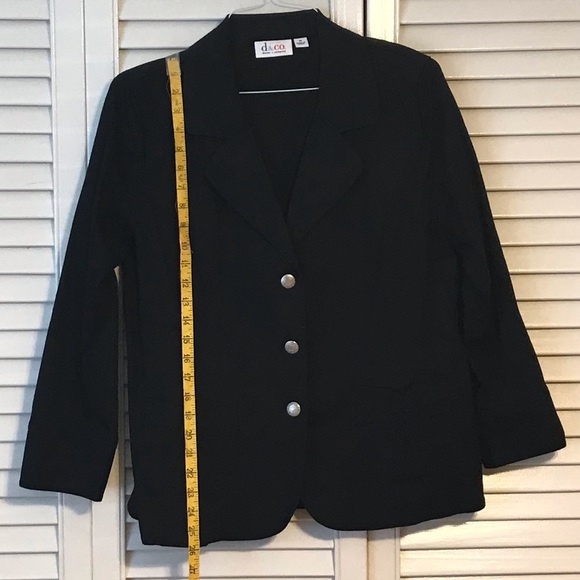 Denim & Company Button Down Blazer - Picture 3 of 5